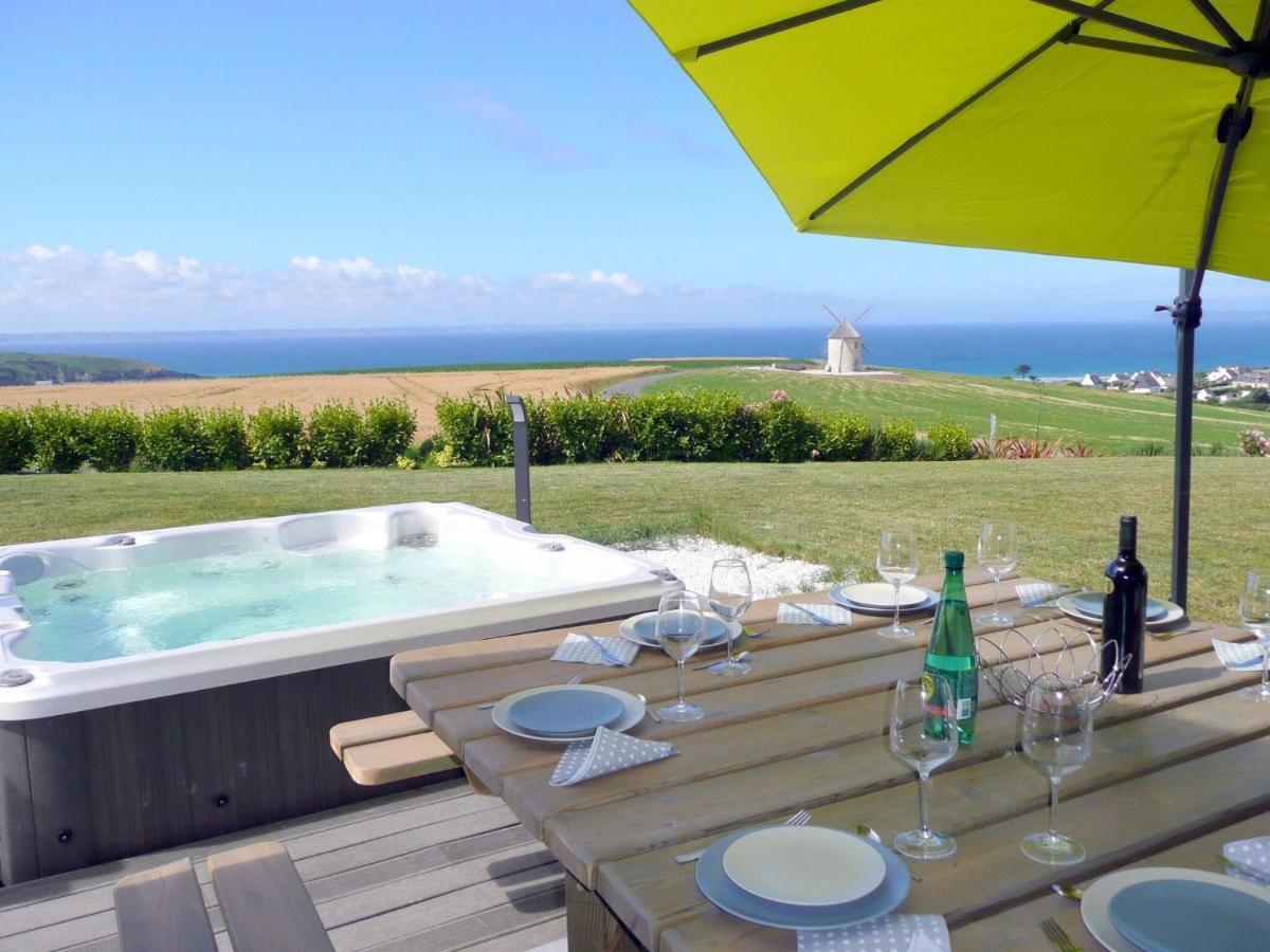 Panoramic Sea View And Jacuzzi, Premium, Telgruc-Sur-Mer Exterior photo